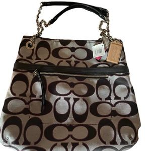 Coach black and grey moonlight  pink scarlet new coach bag